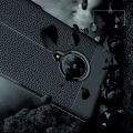 Litchi Grain Leather Силиконовый Накладка Чехол для Vivo NEX 3 с Текстурой Кожа Синий