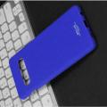 Матовый Пластиковый IMAK Finger чехол для Samsung Galaxy S10 Plus Синий + Защитная пленка для экрана