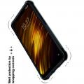 Матовый Силиконовый IMAK Vega Карбоновая Текстура Чехол c Противоударными Углами для iPhone 11 Pro черный