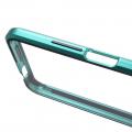 Металлический Магнитный Чехол Бампер с Закаленным Стеклом Huawei Honor 9X Зеленый