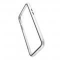 Металлический Магнитный Чехол Бампер с Закаленным Стеклом iPhone 11 Pro Max Белый
