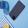 Мягкий матовый силиконовый бампер NILLKIN Flex чехол для iPhone 11 Черный