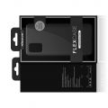 Мягкий матовый силиконовый бампер NILLKIN Flex чехол для Samsung Galaxy A51 Черный