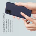 Мягкий матовый силиконовый бампер NILLKIN Flex чехол для Samsung Galaxy A71 Черный