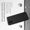 Мягкий матовый силиконовый бампер NILLKIN Flex чехол для Samsung Galaxy A71 Черный