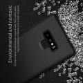 Мягкий матовый силиконовый бампер NILLKIN Flex чехол для Samsung Galaxy Note 9 Черный