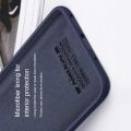 Мягкий матовый силиконовый бампер NILLKIN Flex чехол для Samsung Galaxy S20 Plus Черный