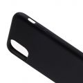 Мягкий силиконовый чехол для iPhone 11 Pro с подкладкой из микрофибры Черный