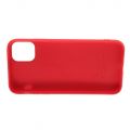 Мягкий силиконовый чехол для iPhone 11 Pro с подкладкой из микрофибры Красный