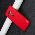 Пластиковый матовый кейс футляр IMAK Jazz чехол для HTC U12+ Красный + Защитная пленка