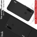 Пластиковый матовый кейс футляр IMAK Matte чехол для Xiaomi Redmi Note 8 Черный Ультратонкий