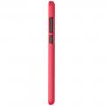 Пластиковый нескользящий NILLKIN Frosted кейс чехол для Huawei Nova 2i / Mate 10 Lite Красный + подставка