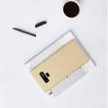Пластиковый нескользящий NILLKIN Frosted кейс чехол для Samsung Galaxy Note 9 Золотой + подставка