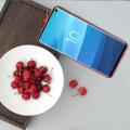 Пластиковый нескользящий NILLKIN Frosted кейс чехол для Samsung Galaxy S10 Красный + защитная пленка