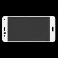 Полноэкранное Закаленное Олеофобное DF Full Screen Защитное Стекло Белое для Huawei P10 Lite