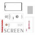 Полноэкранное Закаленное Олеофобное DF Full Screen Защитное Стекло Черное для Xiaomi Mi 8 Lite