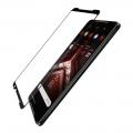 Полноразмерное Изогнутое Закаленное NILLKIN 3D CP+ Черное Стекло для Asus ROG Phone 2