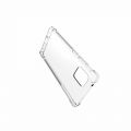 Противоударный прозрачный кейс с силиконовым бампером для Samsung Galaxy S10 Lite Прозрачный