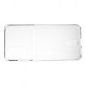 Противоударный прозрачный кейс с силиконовым бампером для Samsung Galaxy S20 Прозрачный