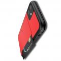 PU Кожаный Чехол для Телефона Dux Ducis Skin Lite для iPhone 11 Противоскользящий Ударопрочный Красный