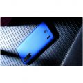PU Кожаный Чехол для Телефона Dux Ducis Skin Lite для Xiaomi Mi 9 Lite Противоскользящий Ударопрочный Синий