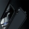 Съемный 360 GKK Матовый Жесткий Пластиковый Чехол для Huawei Honor 9X Черный