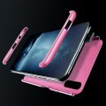 Съемный 360 GKK Матовый Жесткий Пластиковый Чехол для Huawei Honor 9X Розовый