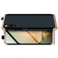 Съемный 360 GKK Матовый Жесткий Пластиковый Чехол для Huawei Honor 9X Золотой / Черный