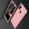 Съемный 360 GKK Матовый Жесткий Пластиковый Чехол для Samsung Galaxy M30s Розовый