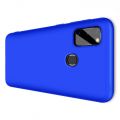 Съемный 360 GKK Матовый Жесткий Пластиковый Чехол для Samsung Galaxy M30s Синий