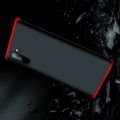 Съемный 360 GKK Матовый Жесткий Пластиковый Чехол для Samsung Galaxy Note 10 Красный / Черный