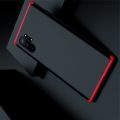 Съемный 360 GKK Матовый Жесткий Пластиковый Чехол для Samsung Galaxy Note 10 Plus Красный / Черный