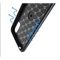 Силиконовый Чехол для Магнитного Держателя с Кольцом для Пальца Подставкой для Samsung Galaxy A01 Синий / Черный