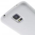 Силиконовый с Рисунком Гель Чехол для Samsung Galaxy S5 Белый