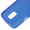 Силиконовый с Рисунком Гель Чехол для Samsung Galaxy S5 Mini Синий