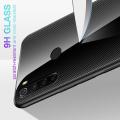 Силиконовый Стеклянный Черный Градиентный Корпус Чехол для Телефона Xiaomi Redmi Note 8