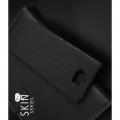 Тонкий Флип Чехол Книжка с Скрытым Магнитом и Отделением для Карты для Sony Xperia 10 Plus Черный