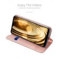 Тонкий Флип Чехол Книжка с Скрытым Магнитом и Отделением для Карты для Samsung Galaxy A01 Золотой
