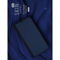 Тонкий Флип Чехол Книжка с Скрытым Магнитом и Отделением для Карты для Samsung Galaxy A50 Синий