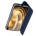 Тонкий Флип Чехол Книжка с Скрытым Магнитом и Отделением для Карты для Samsung Galaxy M11 Синий