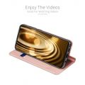Тонкий Флип Чехол Книжка с Скрытым Магнитом и Отделением для Карты для Samsung Galaxy Note 10 Lite Золотой