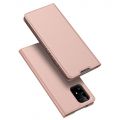 Тонкий Флип Чехол Книжка с Скрытым Магнитом и Отделением для Карты для Samsung Galaxy S10 Lite Розовый