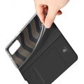 Тонкий Флип Чехол Книжка с Скрытым Магнитом и Отделением для Карты для Xiaomi Mi 10T Черный