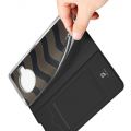 Тонкий Флип Чехол Книжка с Скрытым Магнитом и Отделением для Карты для Xiaomi Mi 10T Lite Черный