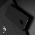 Тонкий Флип Чехол Книжка с Скрытым Магнитом и Отделением для Карты для Xiaomi Redmi Note 9 Pro Черный
