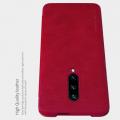 Тонкий Флип NILLKIN Qin Чехол Книжка для OnePlus 7 Pro Красный