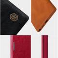 Тонкий Флип NILLKIN Qin Чехол Книжка для Samsung Galaxy Note 10 Plus Коричневый