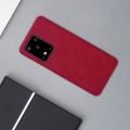 Тонкий Флип NILLKIN Qin Чехол Книжка для Samsung Galaxy S20 Ultra Красный