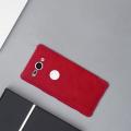 Тонкий Флип NILLKIN Qin Чехол Книжка для Sony Xperia XZ2 Compact Красный