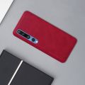 Тонкий Флип NILLKIN Qin Чехол Книжка для Xiaomi Mi 10 / Mi 10 Pro / 10 Pro Красный